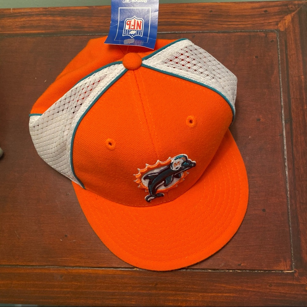 Dolphins Football Reebok Baseball Cap